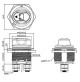 Battery Selector Switch-12V-32V 200Ampere - EL-162 - ELESL